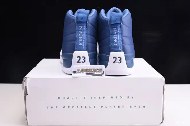 HYPE Retro Stone Jordan Air 12 Blue 130690-404 0519